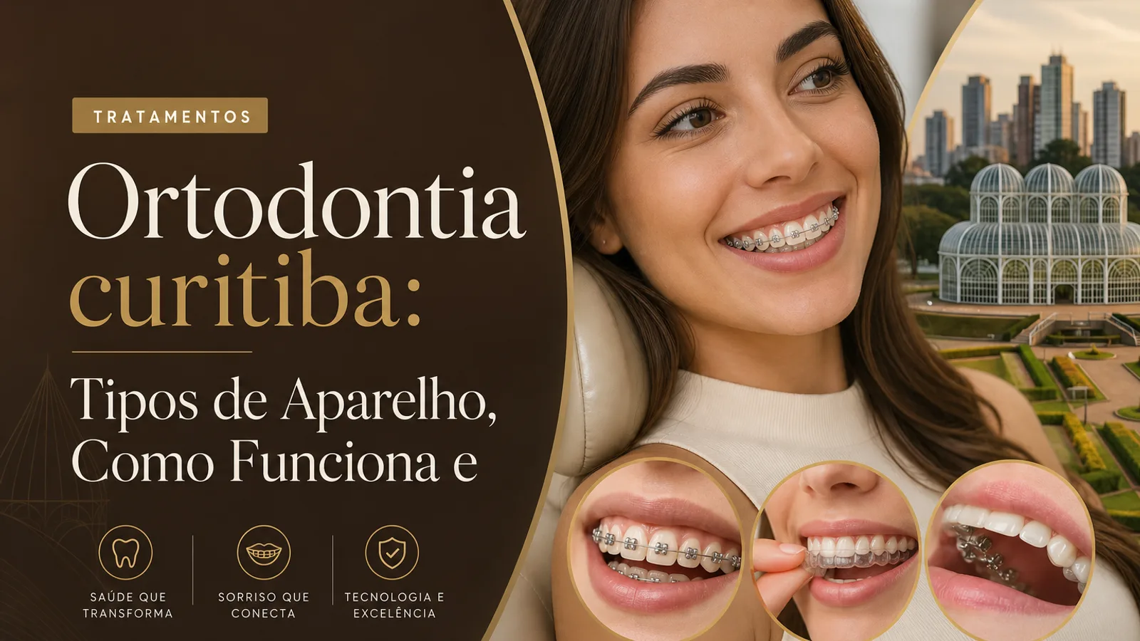 Ortodontia curitiba: Tipos de Aparelho, Como Funciona e