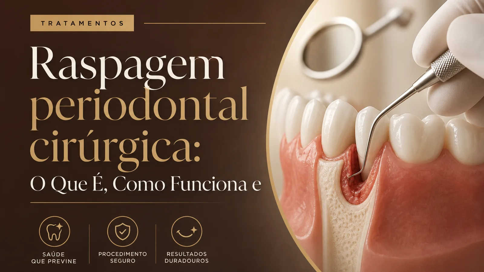 Raspagem periodontal cirúrgica: O Que É, Como Funciona e