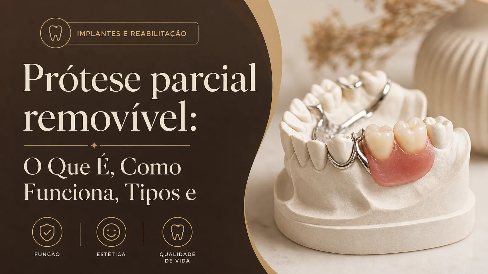 Prótese parcial removível: O Que É, Como Funciona, Tipos e